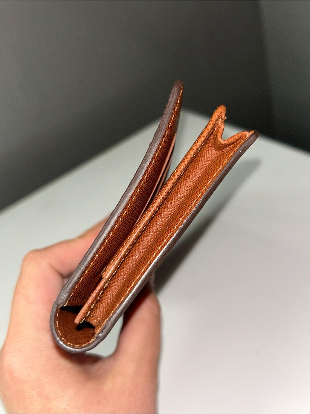 Louis Vuitton Monogram Porte Valeurs Cartes Credit Wallet CT0050 - Picture 13 of 16